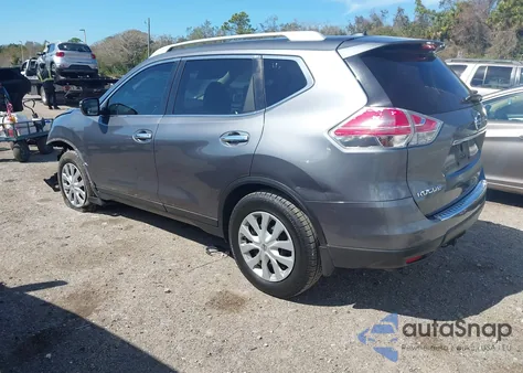 2016 Nissan Rogue S из США, поврежденный, VIN 5N1AT2MT2GC813341